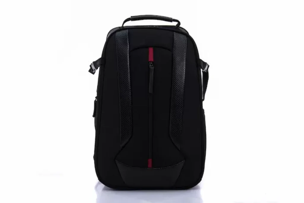 Mochila em fundo branco